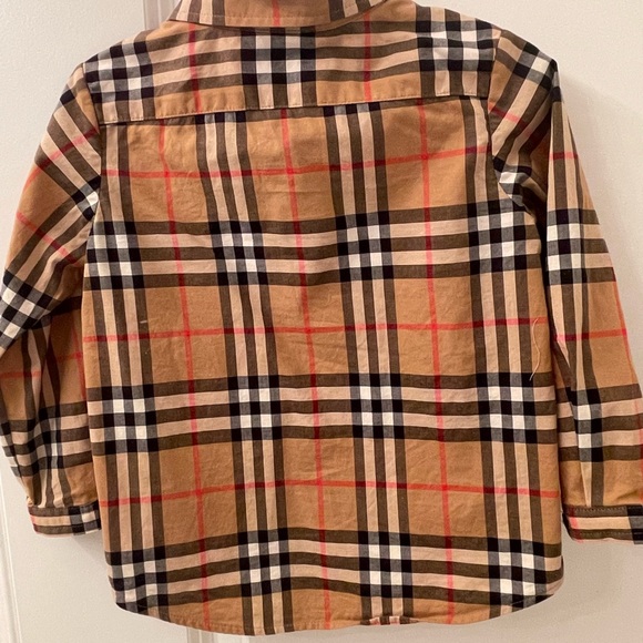 Burberry toddler button up. - Picture 2 of 3